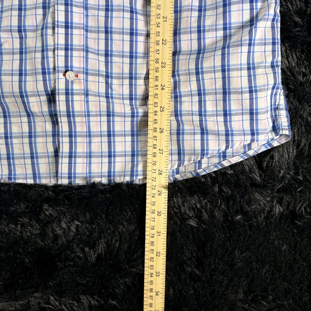 Tommy Hilfiger Shirt Men's 20 TH Flex Stretch Dress Preppy Classic Business - Picture 5 of 5